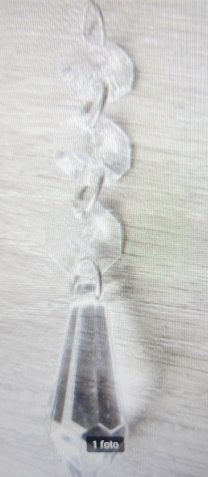 9 cm lange kunstof pegel hanger. Leuk voor een suncatcher., Ophalen of Verzenden, Nieuw, Hanger