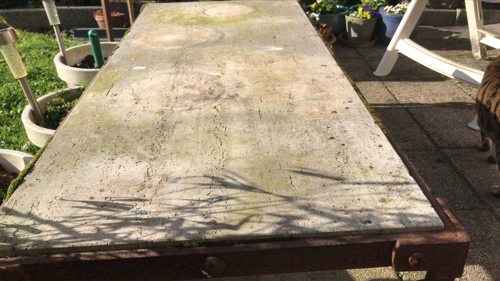 Marmeren tafels opknappen, Ophalen, Rond, Overige materialen, Minder dan 55 cm