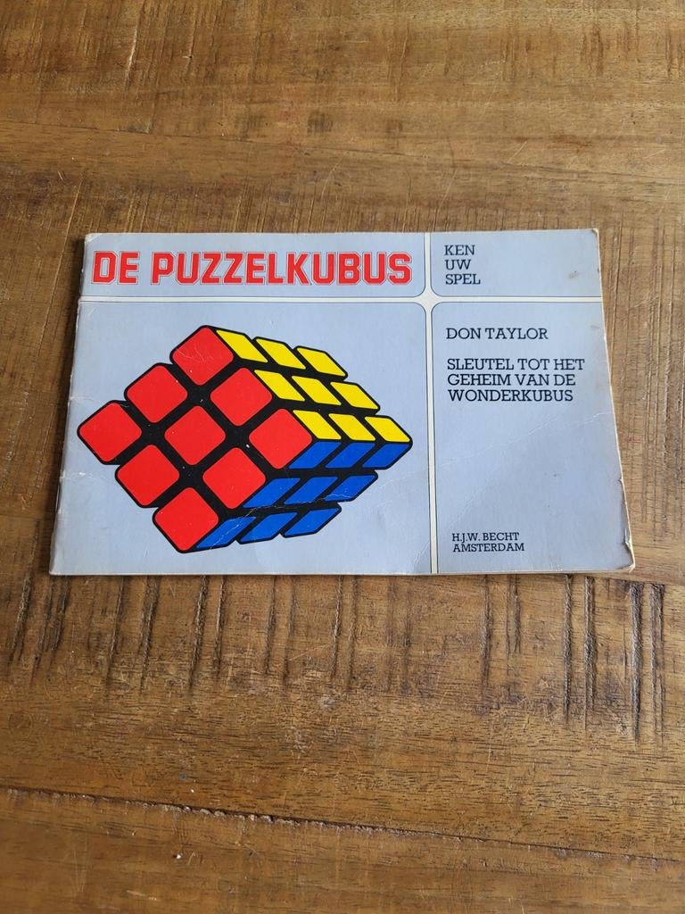 De Puzzelkubus - Oplosgids Rubik's Kubus (1981), Ophalen of Verzenden