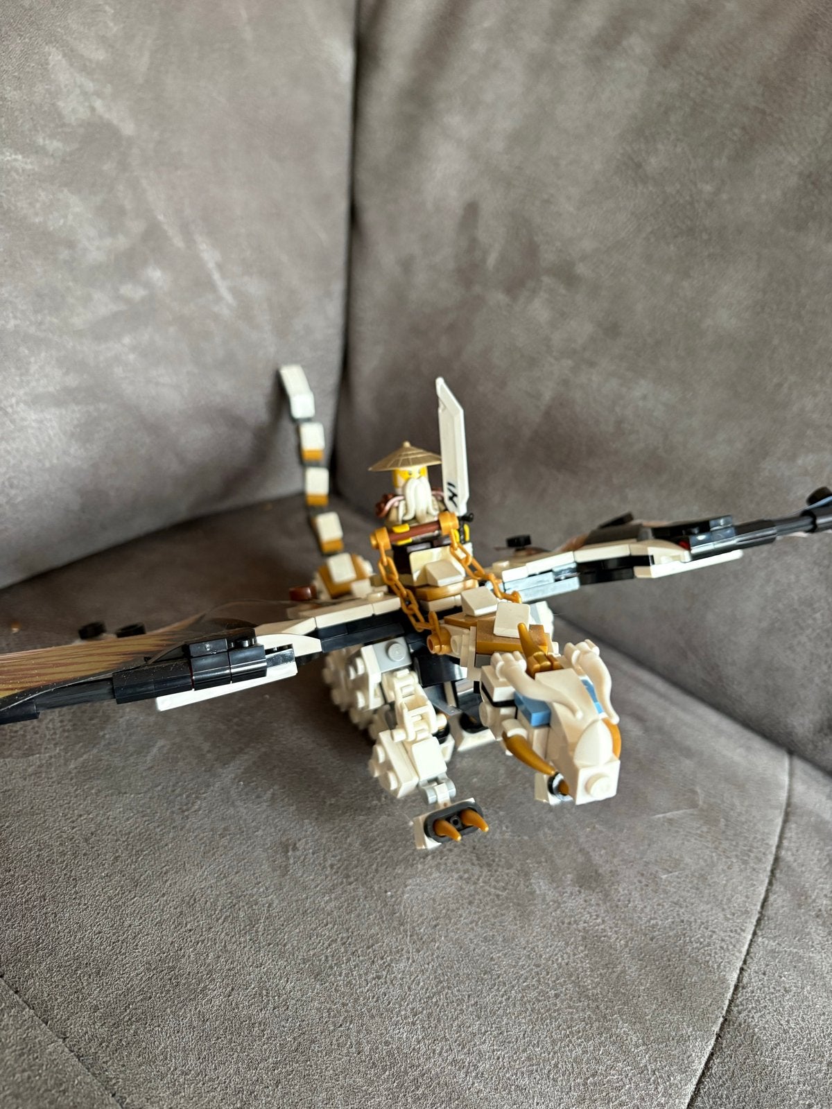 LEGO Ninjago 71718 - Draak van Wu (mist goblin, gebouwtje), Ophalen of Verzenden, Gebruikt, Overige merken