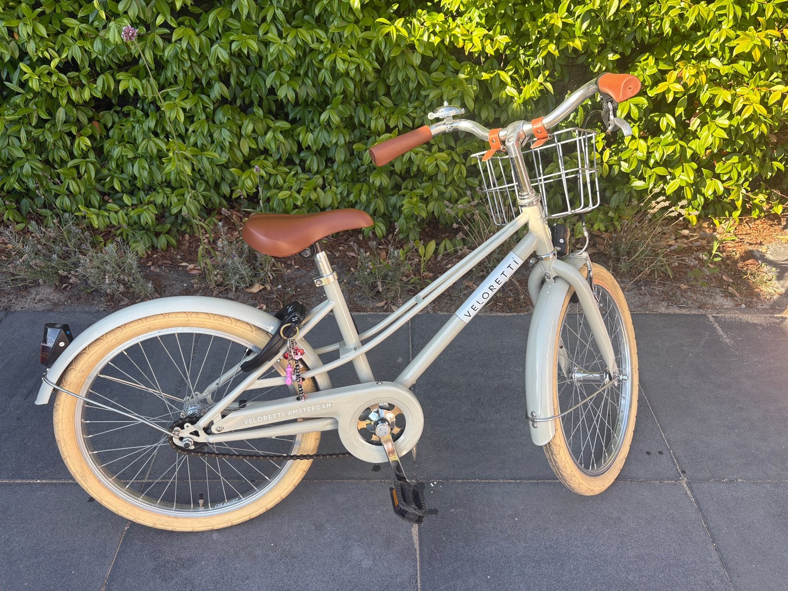 Veloreti Junior 20 inch pebble grey, Fietsen en Brommers, Ophalen, Terugtraprem, 20 inch, Handrem