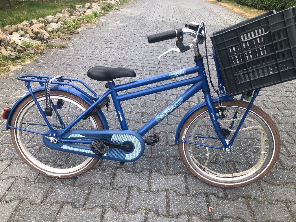 20 inch schitterende alpina CARGO transportfiets netjes !!, Ophalen, Terugtraprem, Gebruikt, Alpino