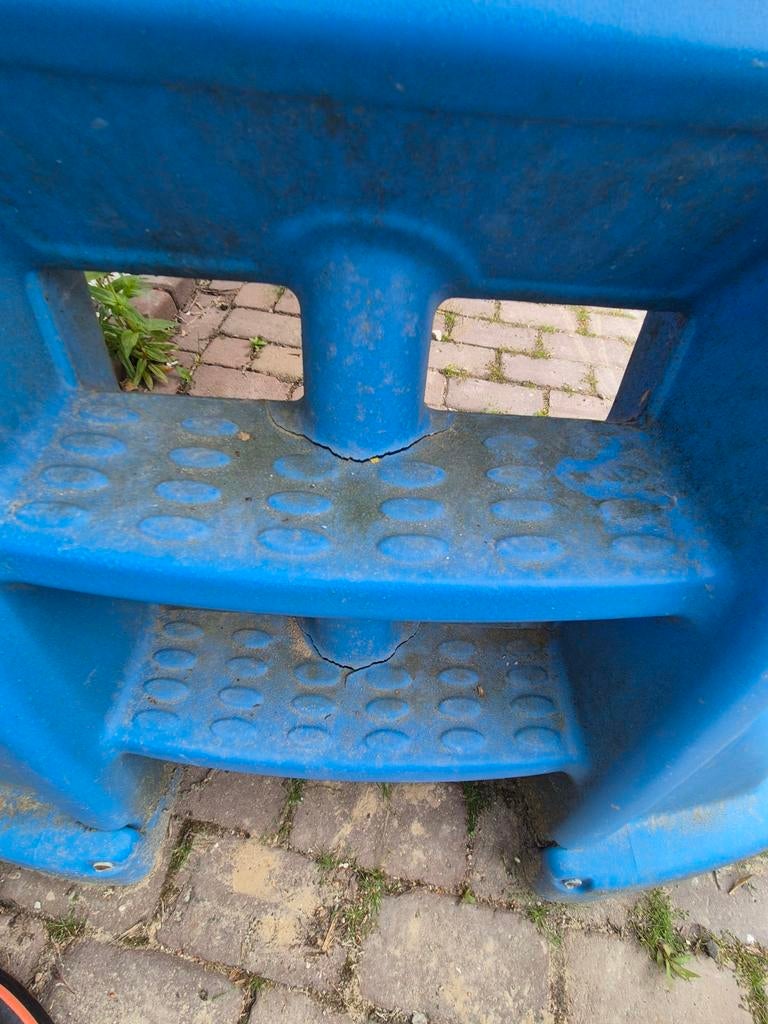 Glijbaan., Ophalen, Gebruikt