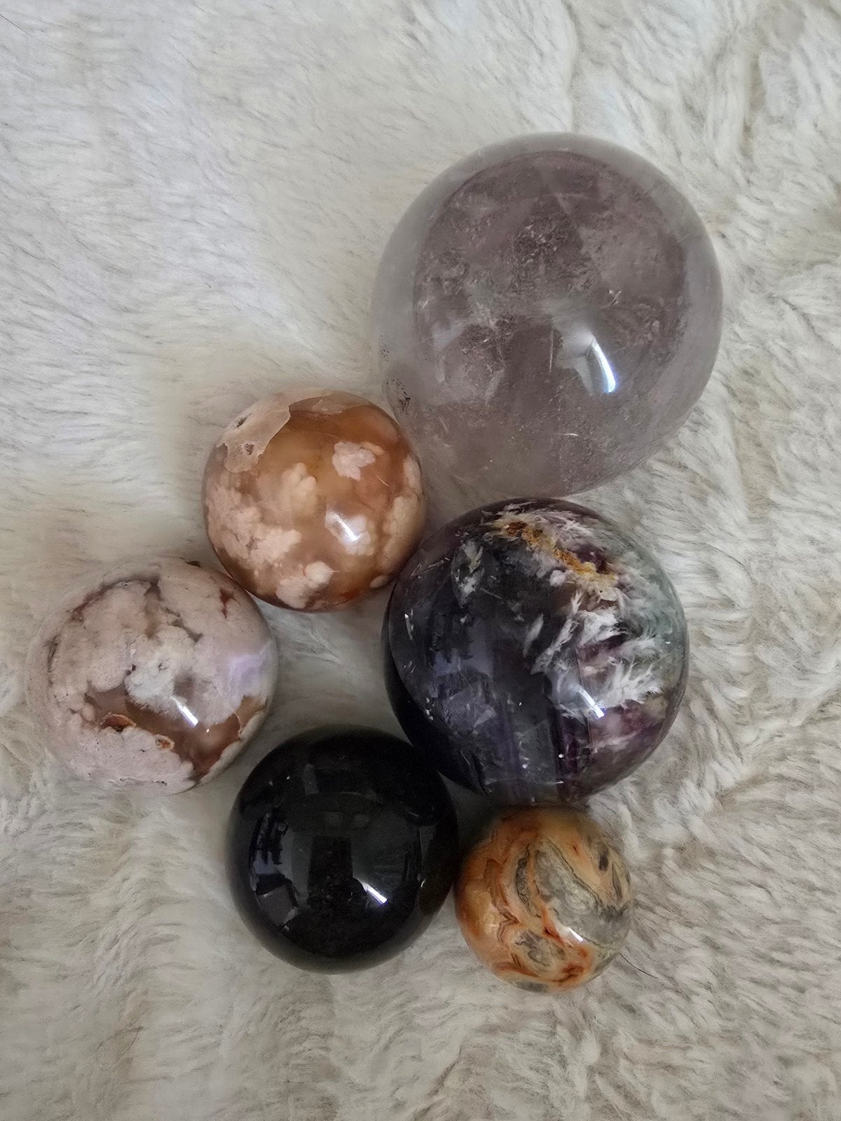 edelstenen bollen pakket, Ophalen of Verzenden, Mineraal