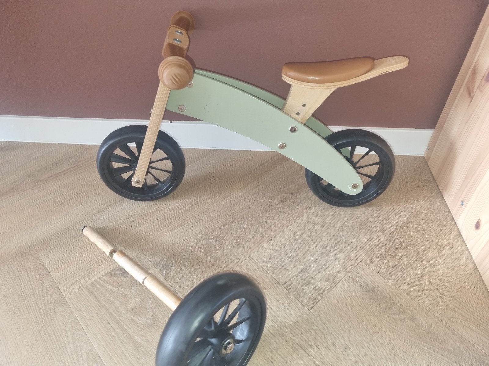 Bandits & Angels Driewieler/Loopfiets - Hout, Ophalen, Gebruikt, Loopfiets