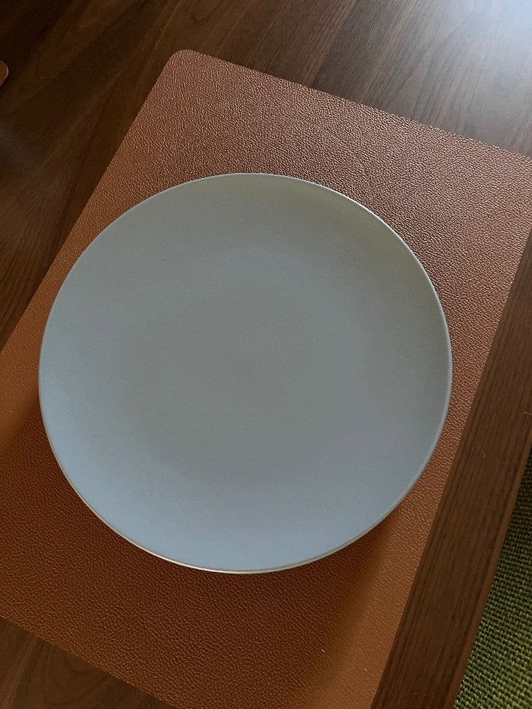 IKEA dinerborden blauwgrijs, Ophalen, IKEA, Zo goed als nieuw, Bord(en)