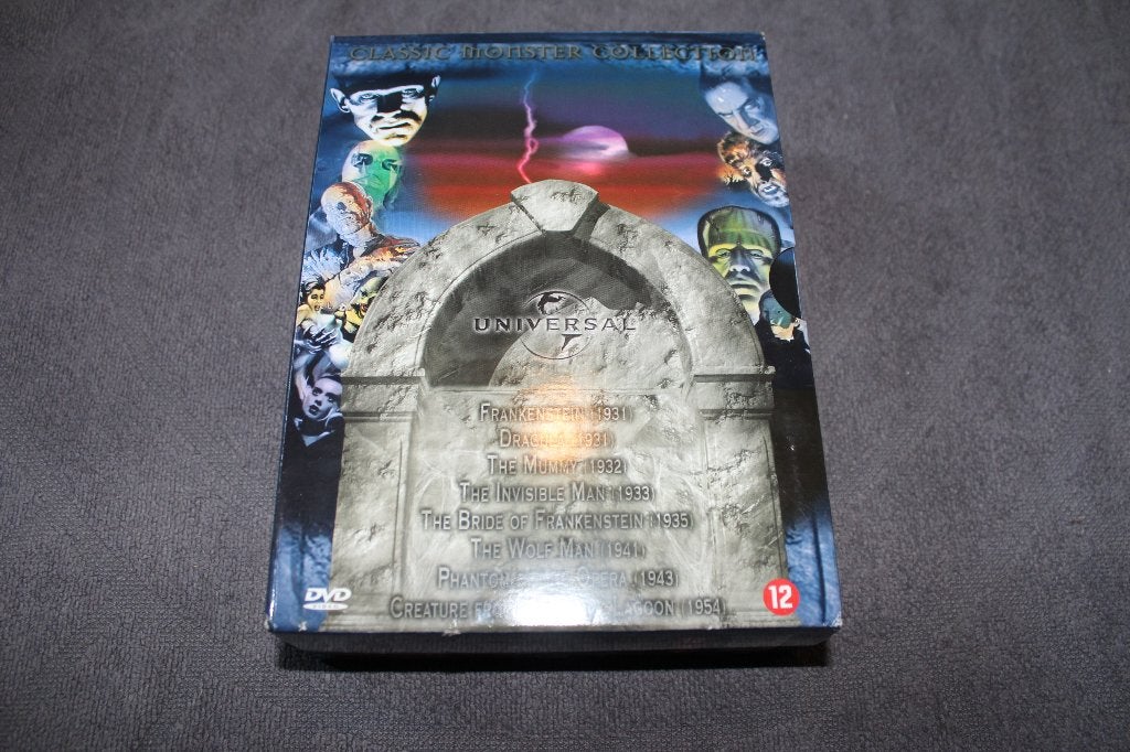 DVD The Classic Monster Collection, Horror, Nederlands, Ophalen of Verzenden, 1940 tot 1960