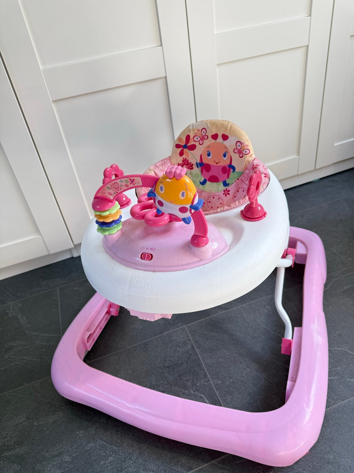 Leuke roze loopstoel voor meisjes - Zo goed als nieuw!, Ophalen, Zo goed als nieuw, Overige typen, Met wieltjes