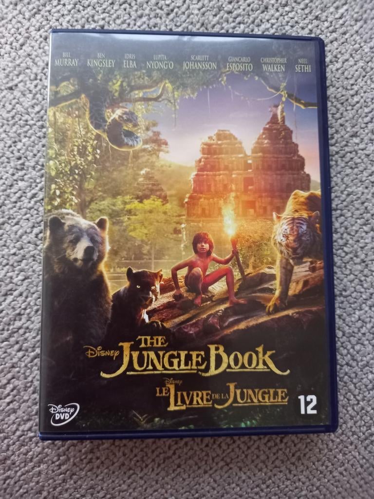 The Jungle Book, real life, Cd's en Dvd's, Dvd's | Tekenfilms en Animatie, Alle leeftijden, Ophalen of Verzenden, Zo goed als nieuw