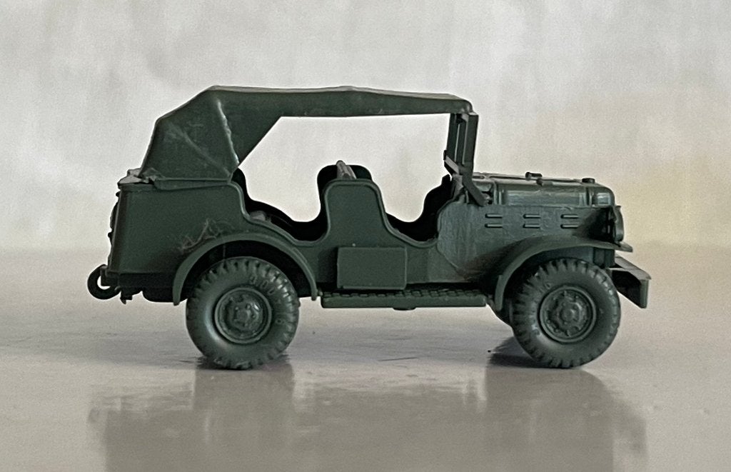 Roco Minitanks 997: Dodge Command Car, Hobby en Vrije tijd, Modelauto's | 1:87, Ophalen of Verzenden, Zo goed als nieuw, Auto
