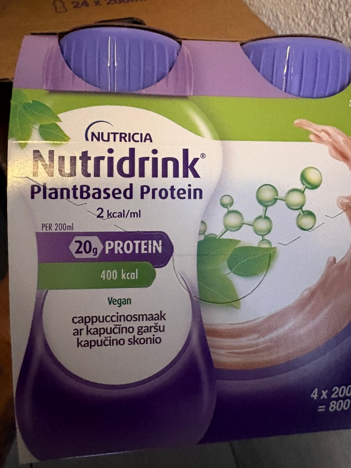 Nutridrink, Diversen, Ophalen