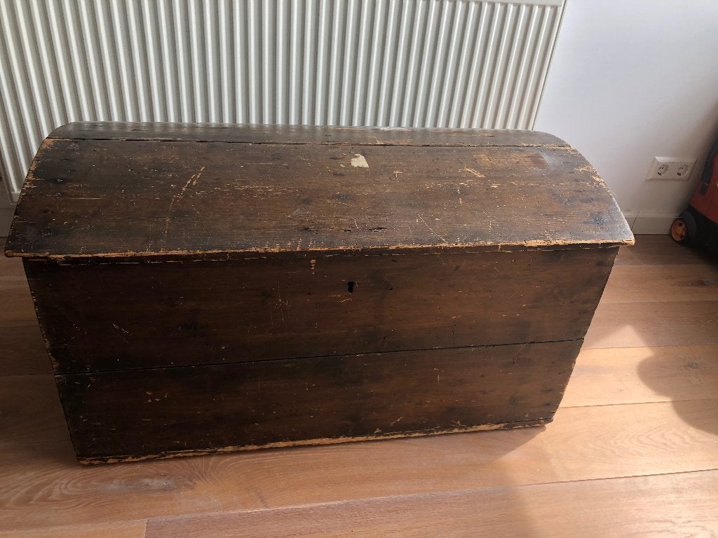 dekenkist, Huis en Inrichting, Woonaccessoires | Kisten, Ophalen, Minder dan 50 cm, Gebruikt, 50 tot 100 cm