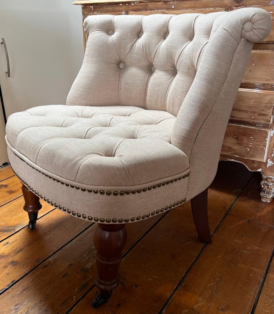 Leuke fauteuil, Huis en Inrichting, Fauteuils, Ophalen, Zo goed als nieuw, Minder dan 75 cm, 50 tot 75 cm