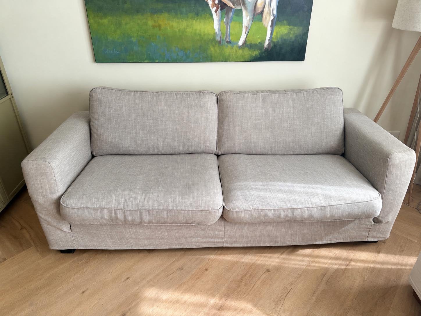 Linteloo 2,5 zit bank, Ophalen, Driepersoons, 75 tot 100 cm, Rechte bank