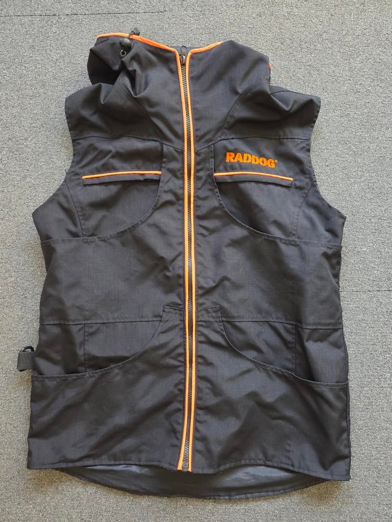 Hondentraining Bodywarmer - RAD DOG - Zwart/Oranje, Maat 38/40 (M), Zwart, RAD DOG, Nieuw