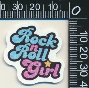 Sticker: Rock n Roll (19) - Rock n Roll Girls, Ophalen of Verzenden, Zo goed als nieuw, Bedrijf of Vereniging