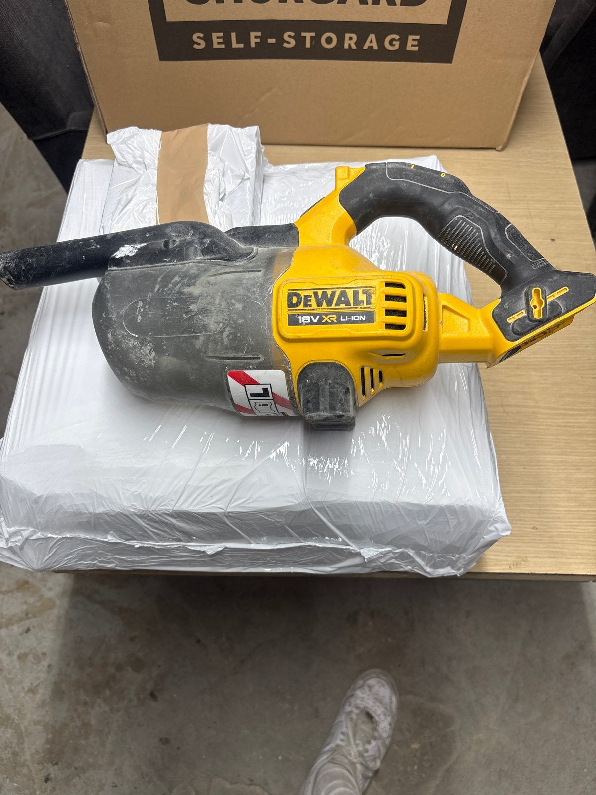 DeWalt 18V XR Li-Ion Accu Bladblazer - Gebruikt, Gebruikt, G, T, Ophalen of Verzenden