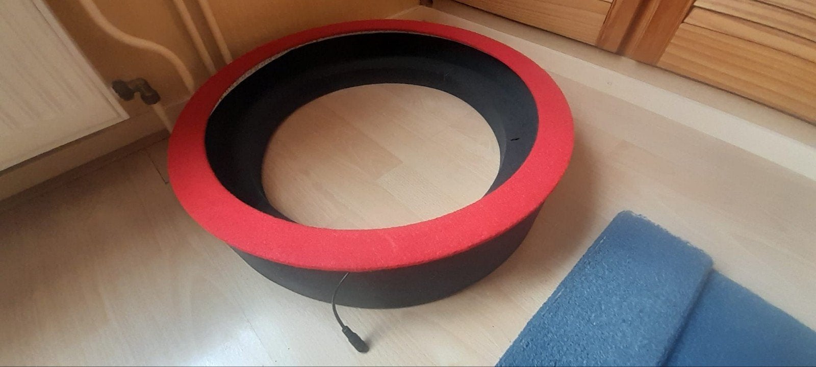 Lena Dartbord Surround Rood met Verlichting, Sport en Fitness, Darts, Ophalen of Verzenden