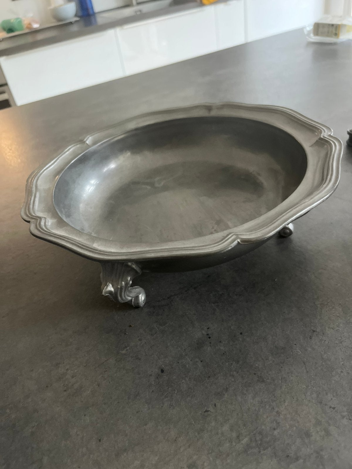 Antieke WMF Jugendstil schaal  prachtig decoratief tafelstuk, Ophalen