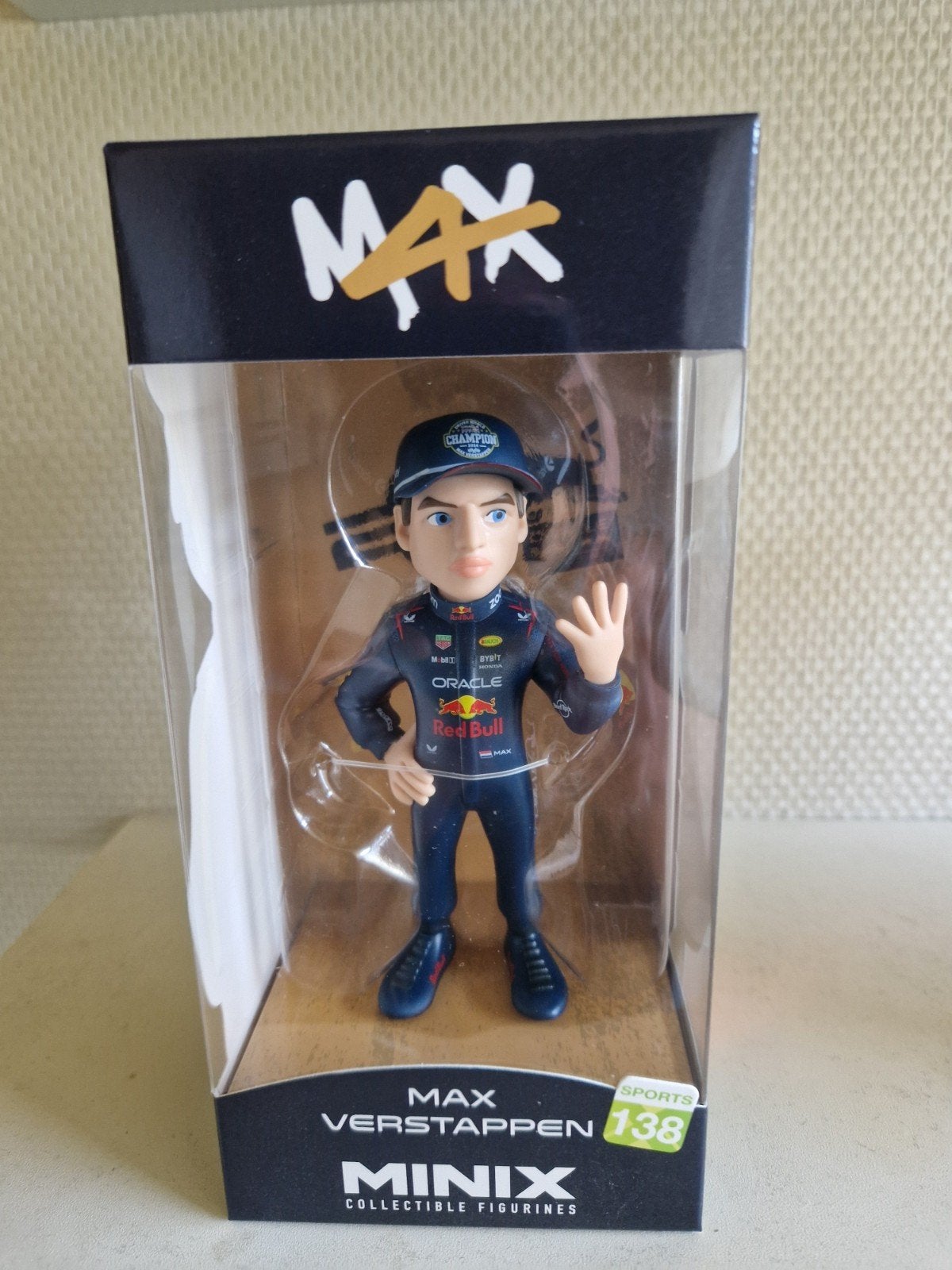Max verstappen Oracle red Bull racing minix figuur, Verzenden, Nieuw, Formule 1