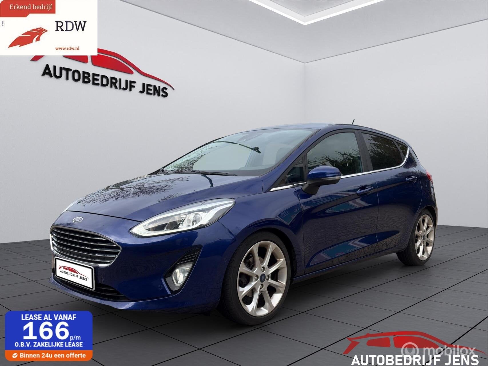 Ford Fiesta 1.0 EcoBoost VIGNALE|Winterpack|Car-play, Auto's, Voorwielaandrijving, Parkeerassistent, 125 pk, Gebruikt