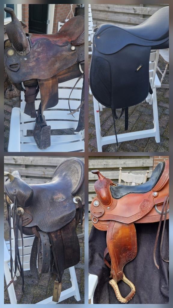 Ranchman westernzadels, Wintec Wide veelzijdigheid vzh, Ophalen of Verzenden, Zo goed als nieuw, Western