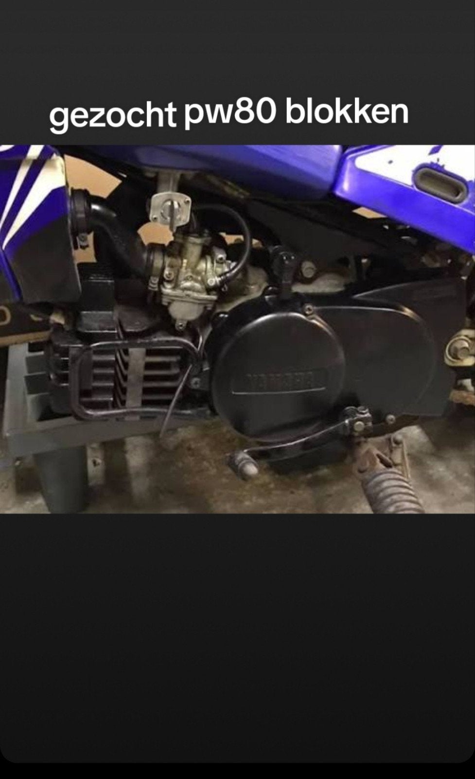 Gezocht: Yamaha PW80 blokken en onderdelen (defect/goed), Ophalen of Verzenden, Gebruikt