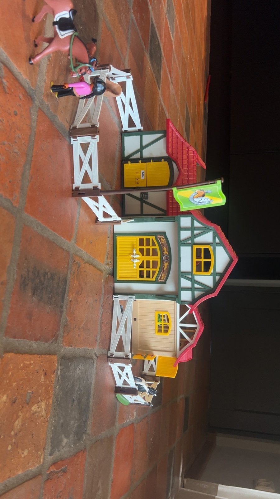 Playmobil Manege, Gebouw, Zo goed als nieuw, Country, Complete set