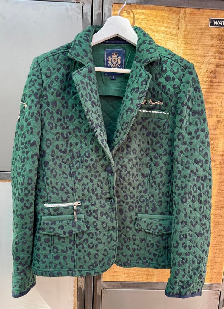 L’argentina blazer maat L, Blauw, Maat 42/44 (L), Ophalen of Verzenden, Zo goed als nieuw