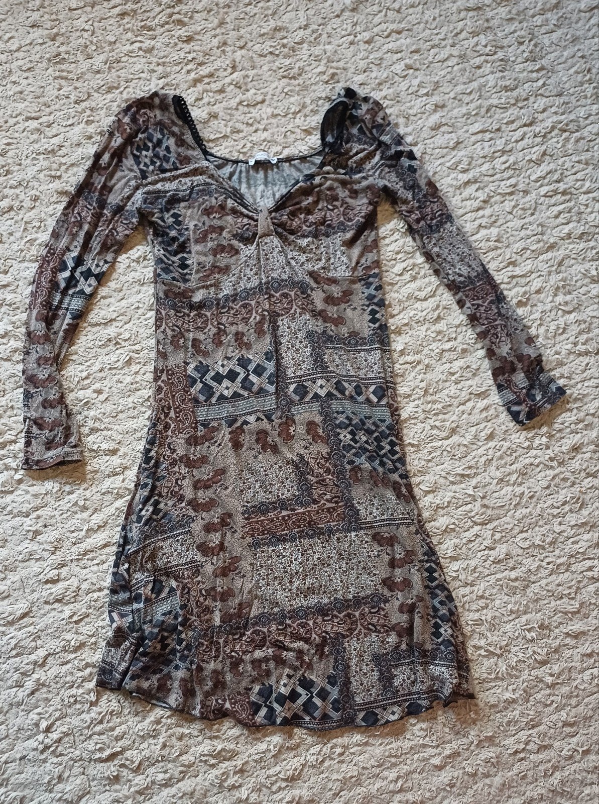 Maat m jurkje, Ophalen of Verzenden, Zo goed als nieuw, Maat 38/40 (M), Boven de knie