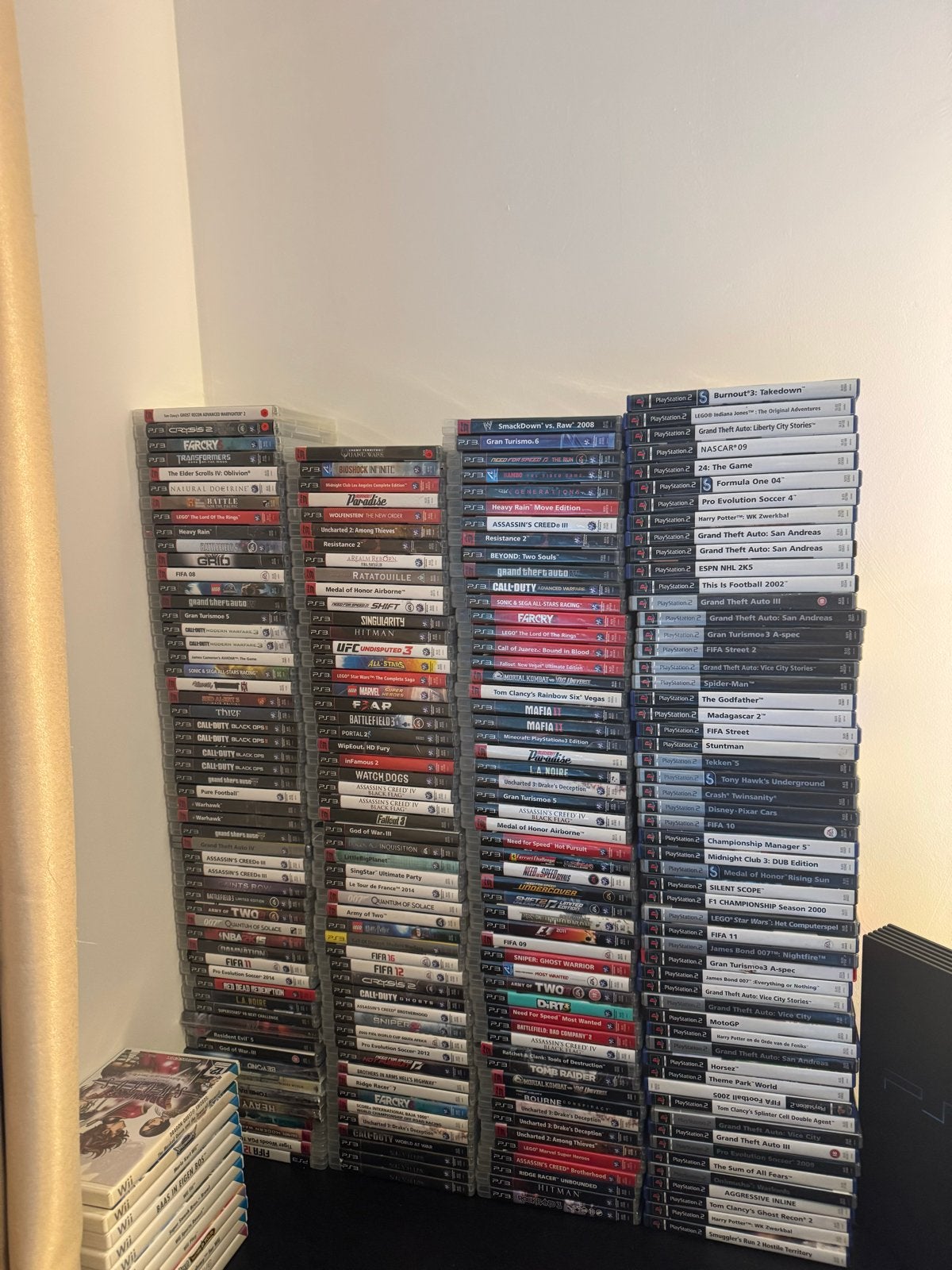Grote verzameling PS2, PS3 consoles en veel games, 3 spelers of meer, Ophalen of Verzenden, Gebruikt, Vanaf 7 jaar