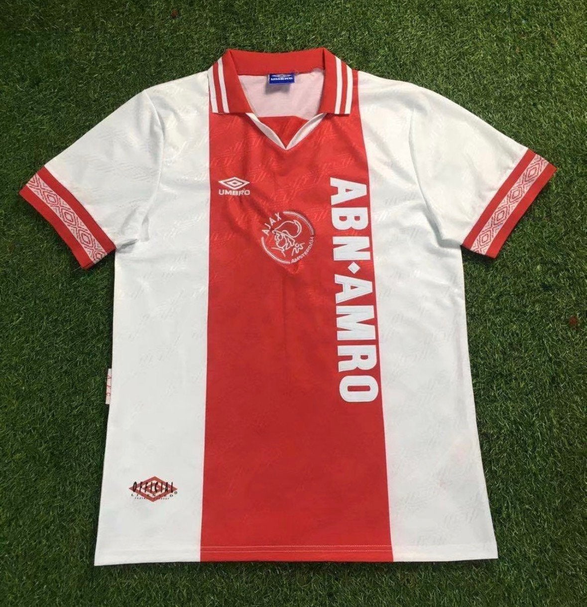 Retro ajax thuistenue 1994/95 (Maat en bedrukking naar keuze, Maat L, Ophalen, Zo goed als nieuw, Shirt