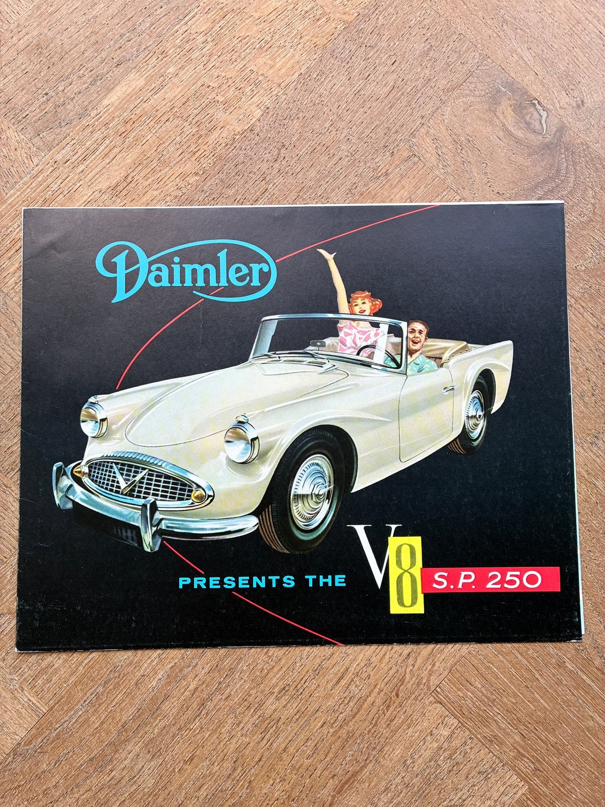 Daimler V8 S.P. 250 brochure, Boeken, Auto's | Folders en Tijdschriften, Verzenden, Zo goed als nieuw, Overige merken