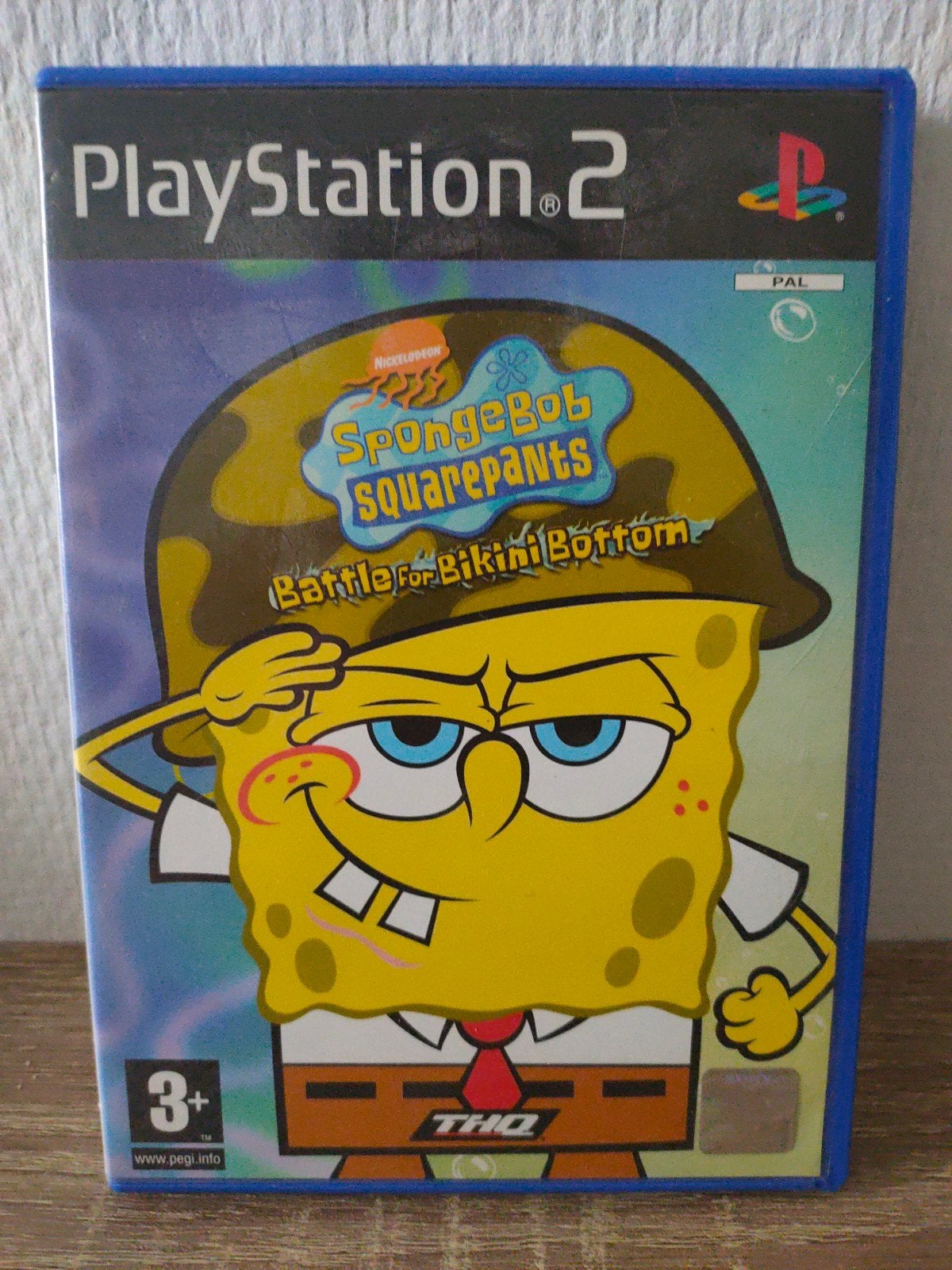 SpongeBob SquarePants: Battle for Bikini Bottom PS2, Gebruikt, 1 speler, Ophalen of Verzenden, Vanaf 3 jaar