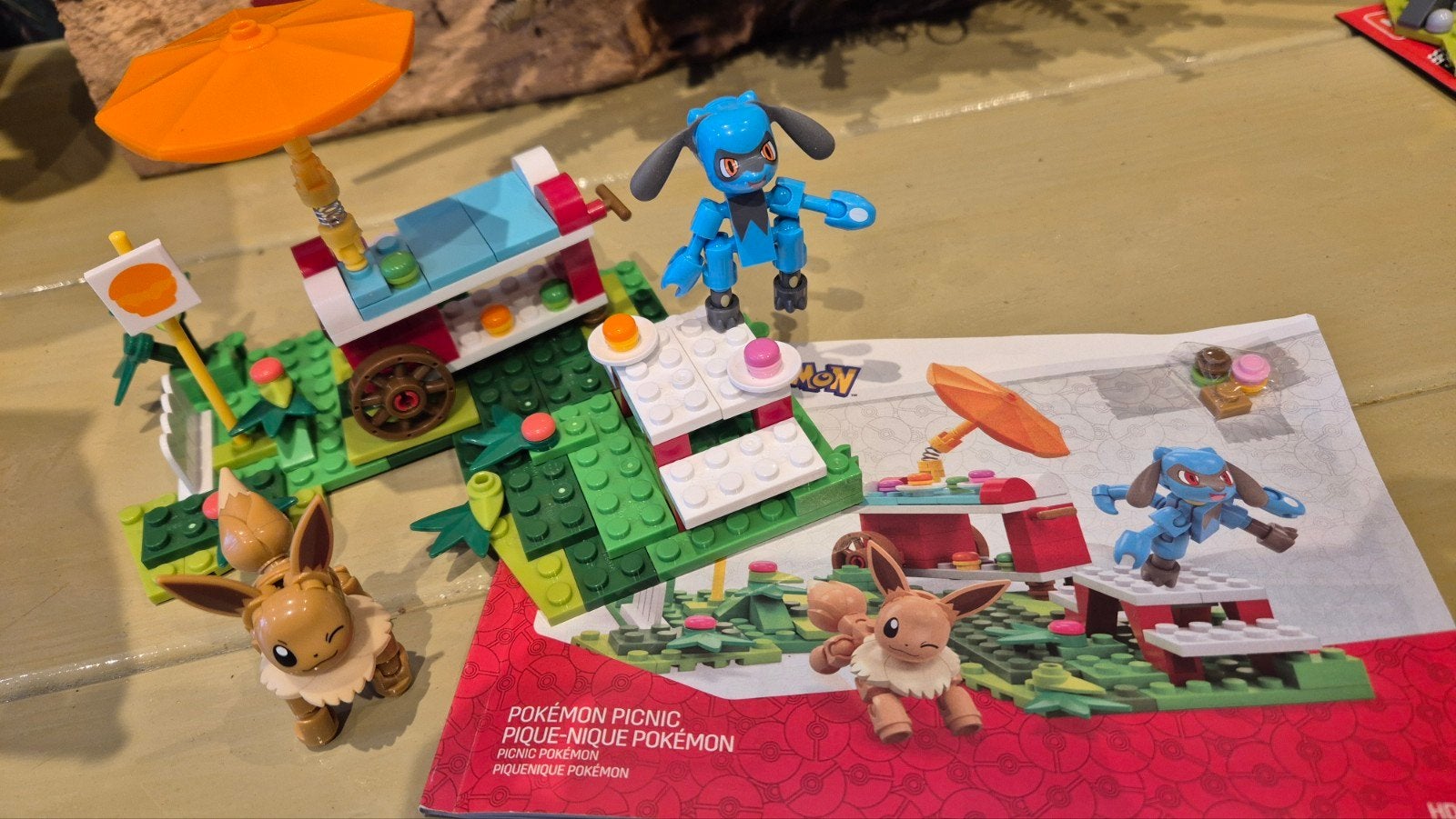 mega construx pokemon pickniek, Ophalen, Zo goed als nieuw, Overige merken