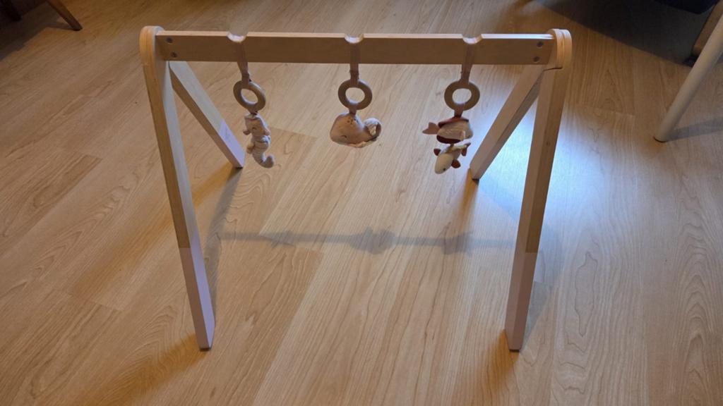 Little Dutch Babygym roze met speeltjes, Ophalen, Gebruikt, Babygym
