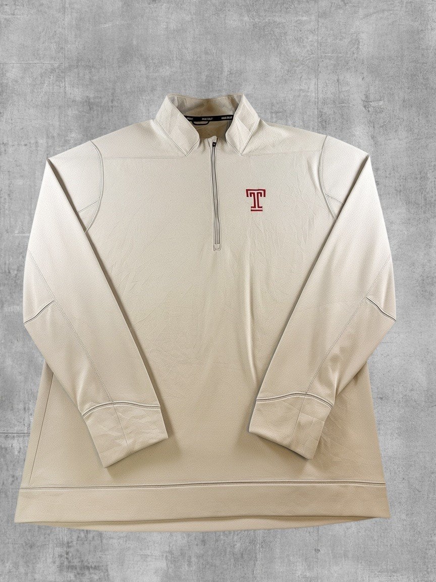 Nike Golf sweater beige maat XL Temple Owls, Colosseum 1, 1213 NL Hilversum, Nederland, Verzenden, Beige, Maat 56/58 (XL)