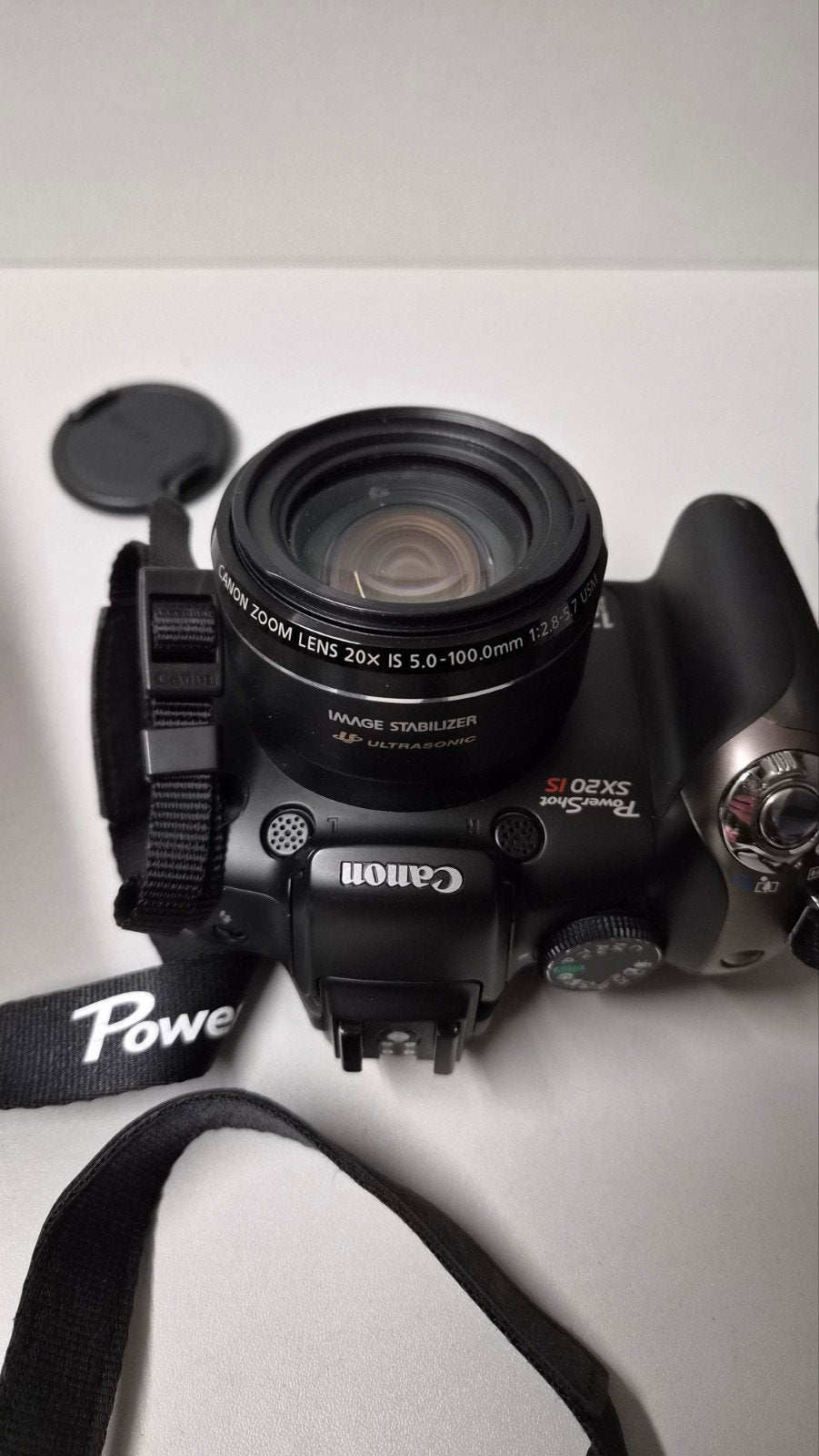 Canon PowerShot SX20 IS met Speedlite 270EX flitser, Ophalen, Canon, Zo goed als nieuw, Accu