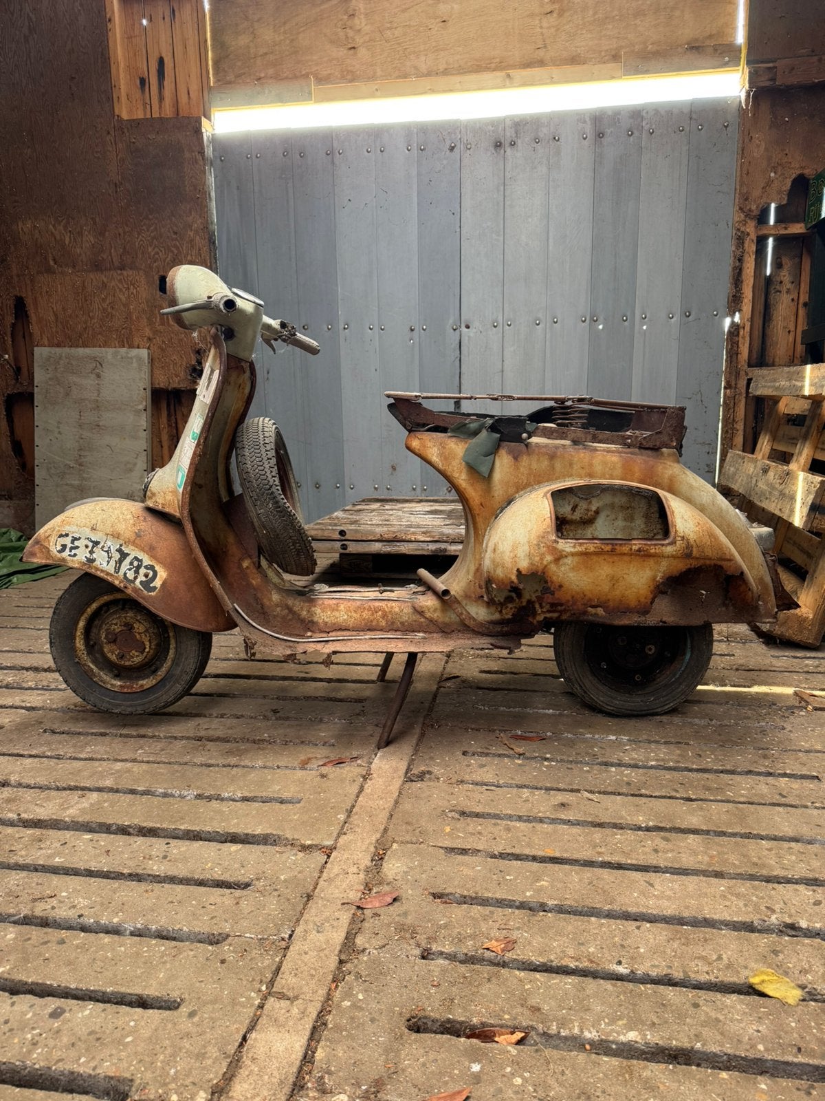 Vespa Scooter, Ophalen, Gebruikt, Benzine