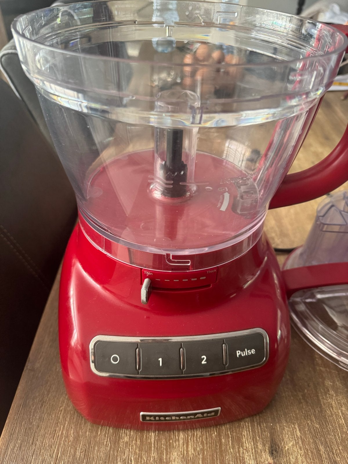 KitchenAid Foodprocessor - Rood, Zo goed als nieuw, Witgoed en Apparatuur, Keukenmixers, Verzenden, Zo goed als nieuw, Vaatwasserbestendig