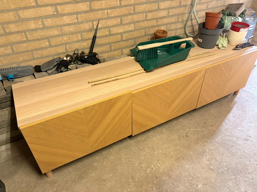 Ikea besta tv meubel, Ophalen, Gebruikt, 150 tot 200 cm, Minder dan 100 cm