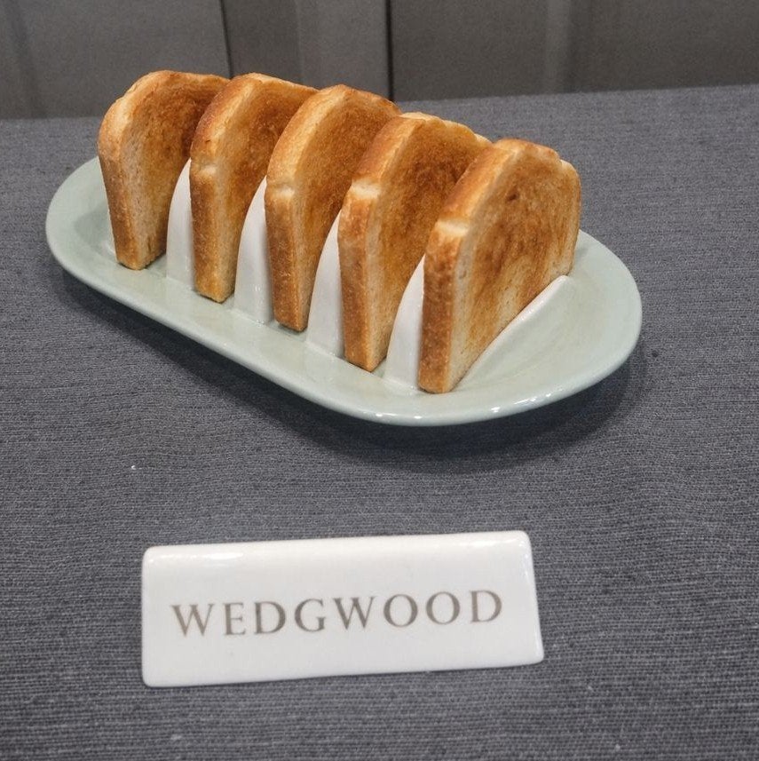 Wedgwood  ontbijt toastrekje, Overige typen, Ophalen of Verzenden, Zo goed als nieuw, Wedgwood