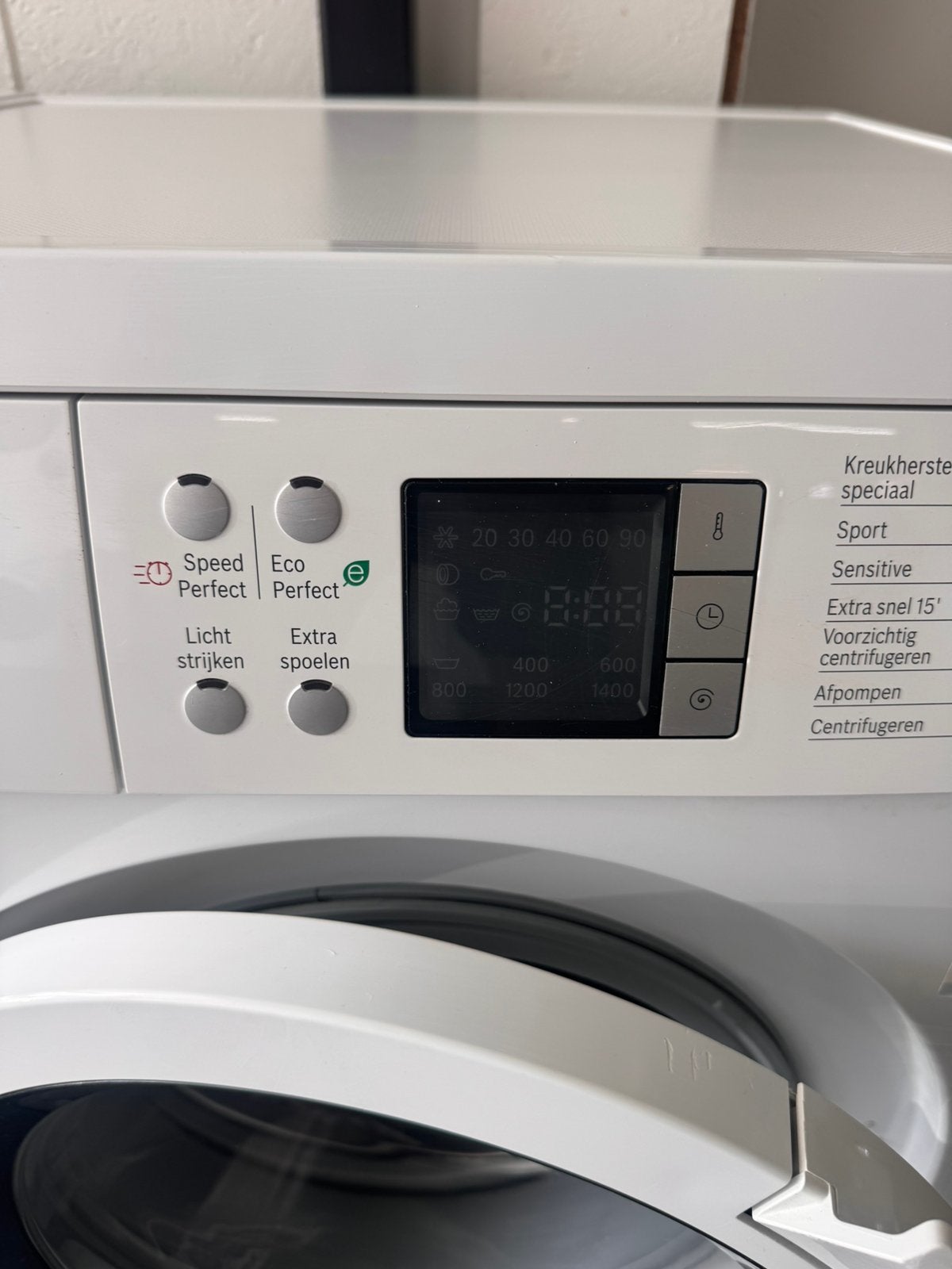 BOSCH 1400 ECO LOGIXX 8 KG A+++ met 2 jaar garantie, N, N, Refurbished, Ophalen of Verzenden