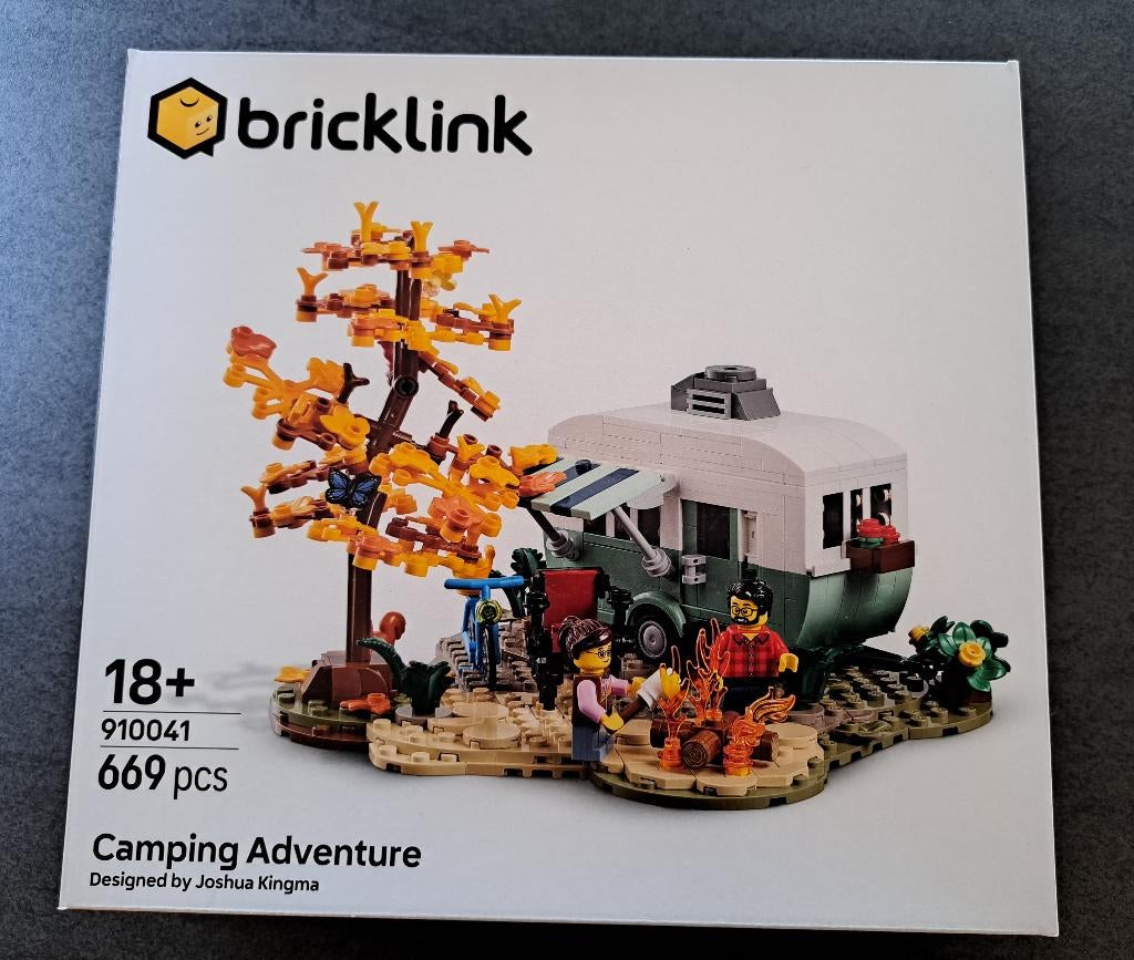 Lego Bricklink 910041 Camping Avontuur - Nieuw, Overige thema's, Lego, Nieuw, Ophalen of Verzenden
