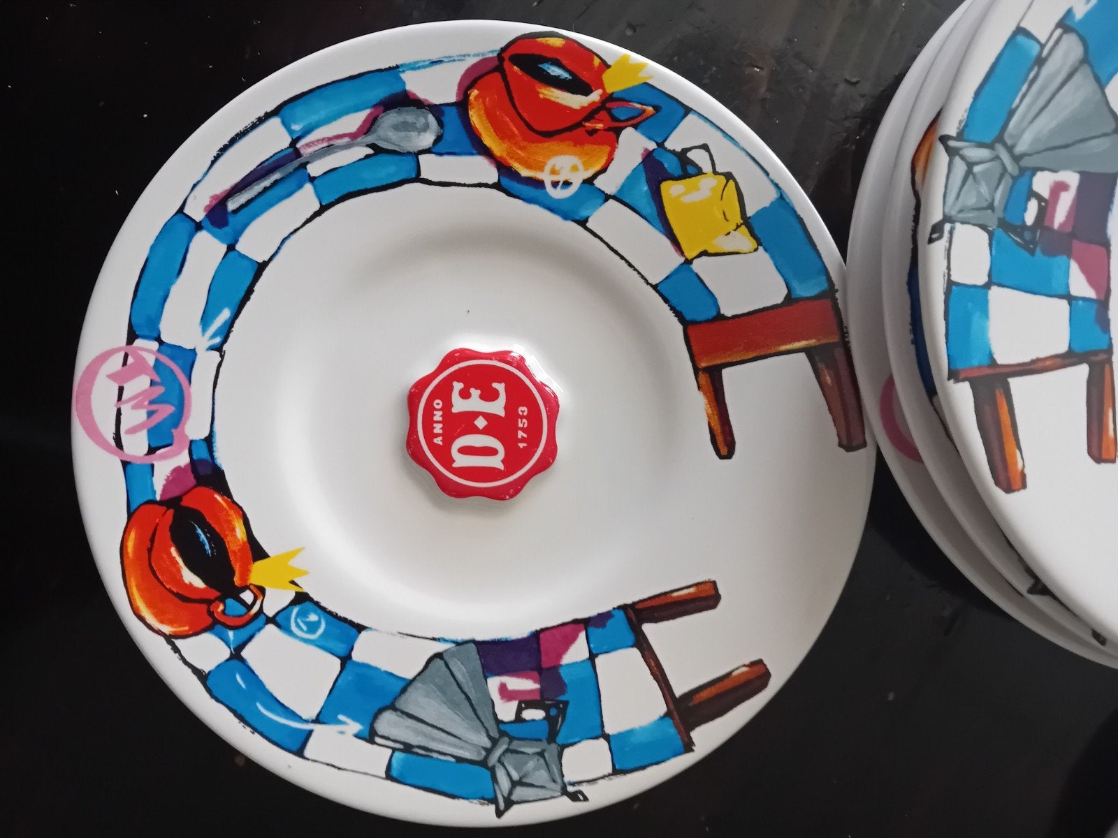 DE schoteltjes/bordjes 15 cm  Selwyn Sanatori, Gebruikt, Ophalen of Verzenden, Bord(en), Overige stijlen