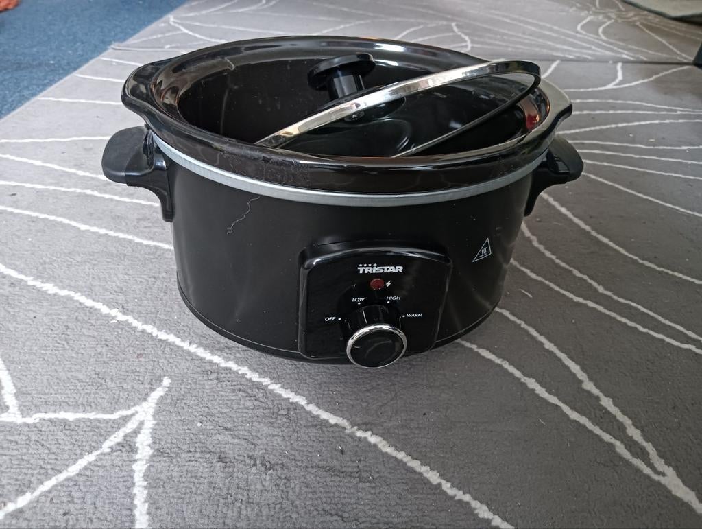 Goed werkende slowcooker 3.5 liter, Witgoed en Apparatuur, Slowcookers, Ophalen of Verzenden, Gebruikt