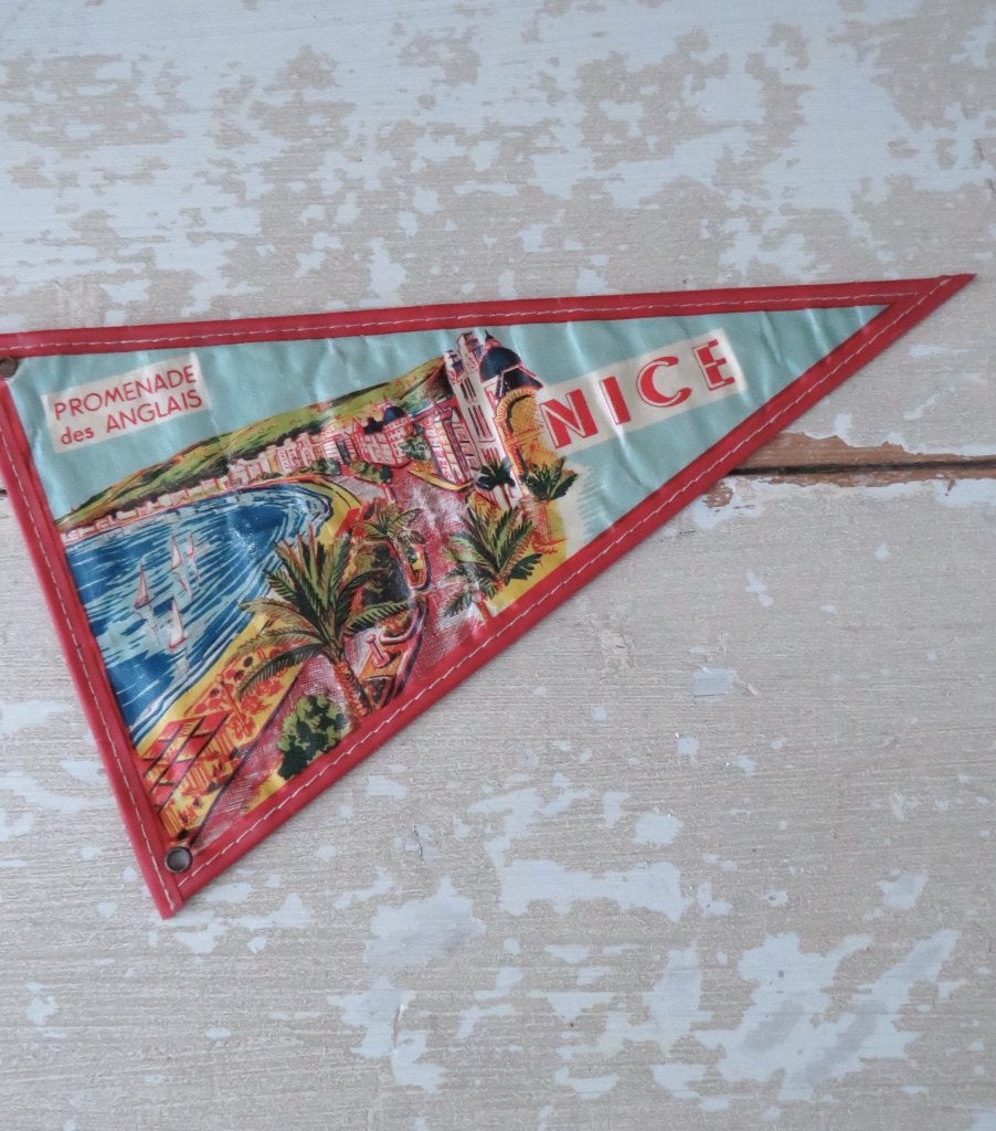 Vintage vaantje Nice, jaren 50, Ophalen of Verzenden