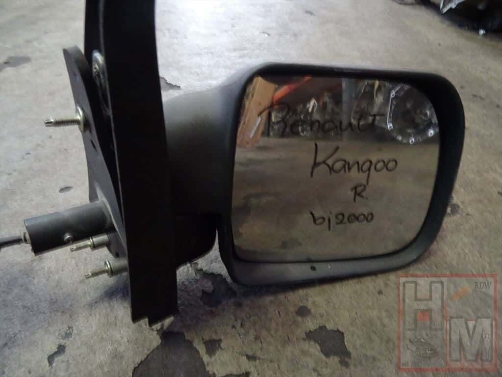 Renault Kangoo Spiegel Zwart Manueel 2000, Gebruikt, -, -, Ophalen of Verzenden