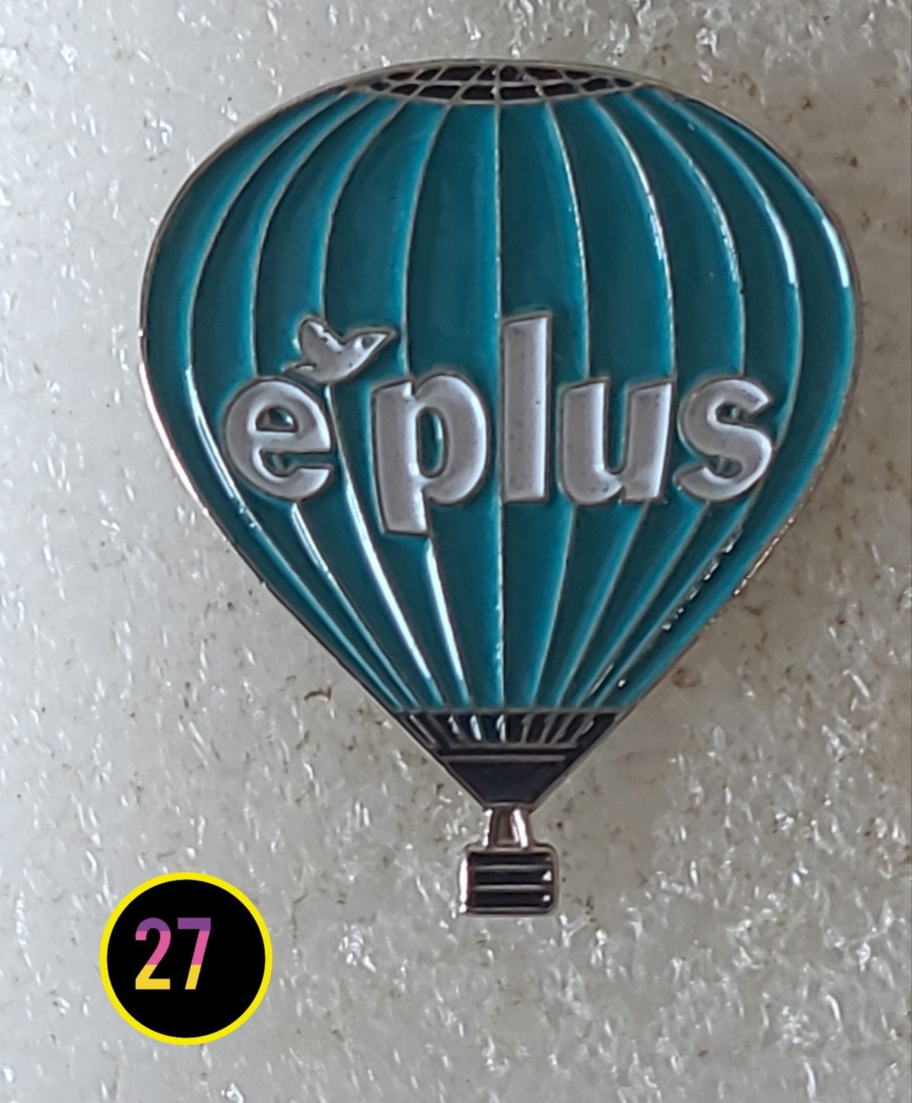 Pin E-plus luchtballon, Verzenden