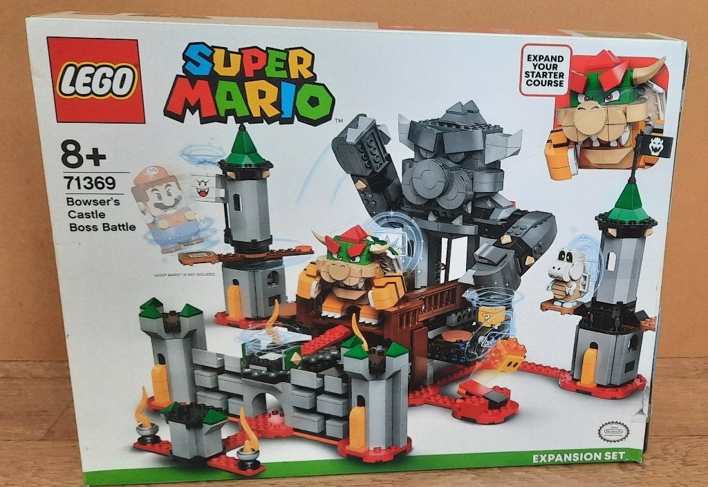 Lego 71369 Mario Bowser's castle boss battle (uitbreiding), Inclusief instructies, Overige thema's, Lego, Ophalen of Verzenden